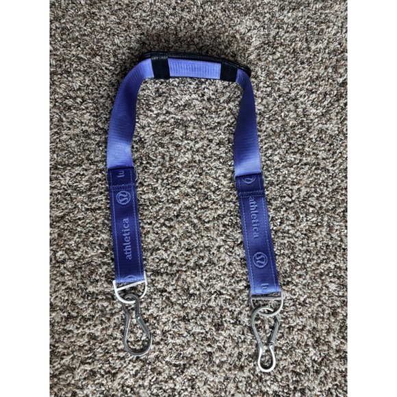Lululemon Athletica Purple Bag Strap Replacement Shoulder Pad Clip‎ On - Picture 1 of 6
